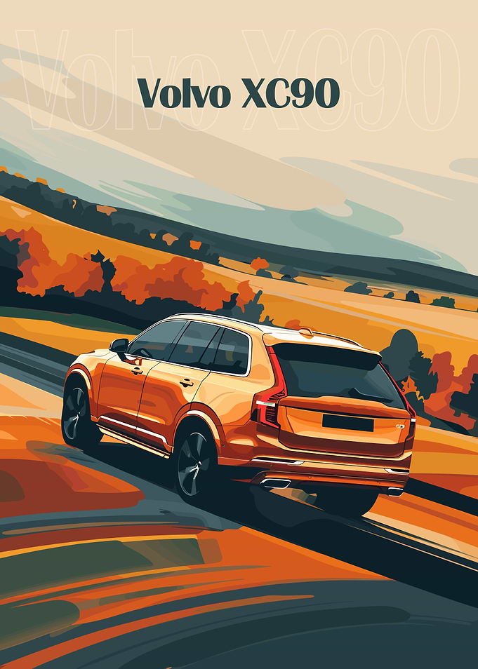 Volvo XC90 Poster