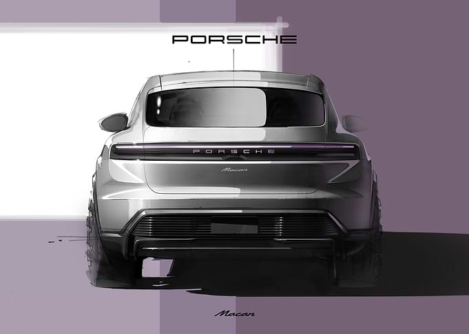Porsche Macan Rear View 2