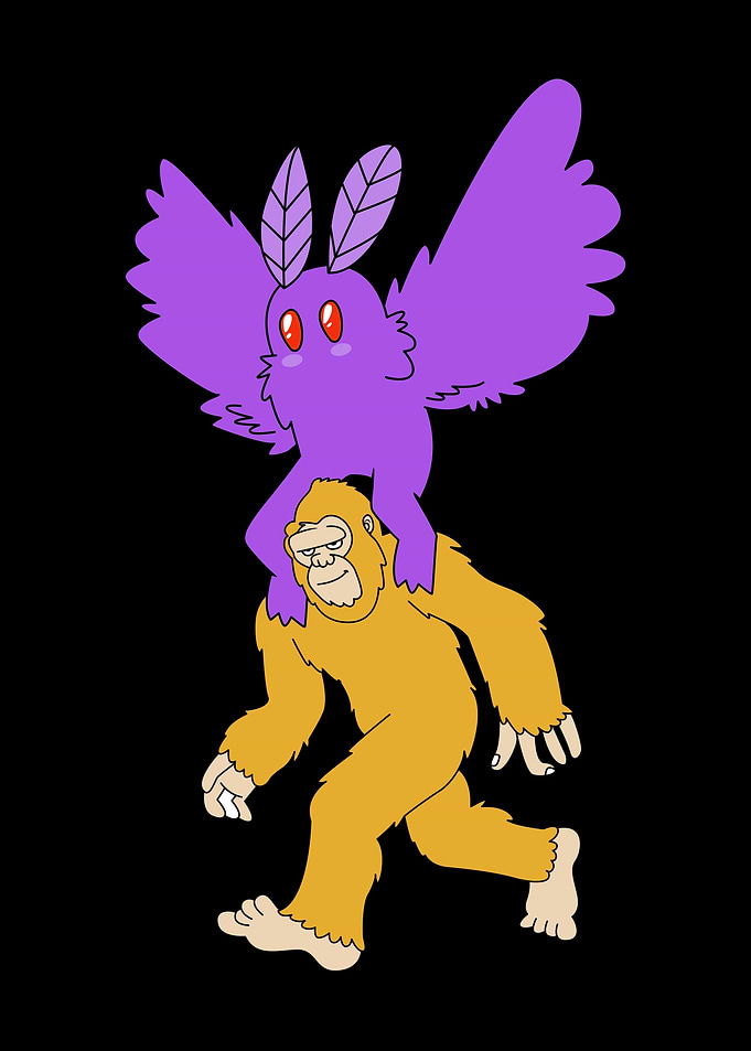 Mothman Bigfoot