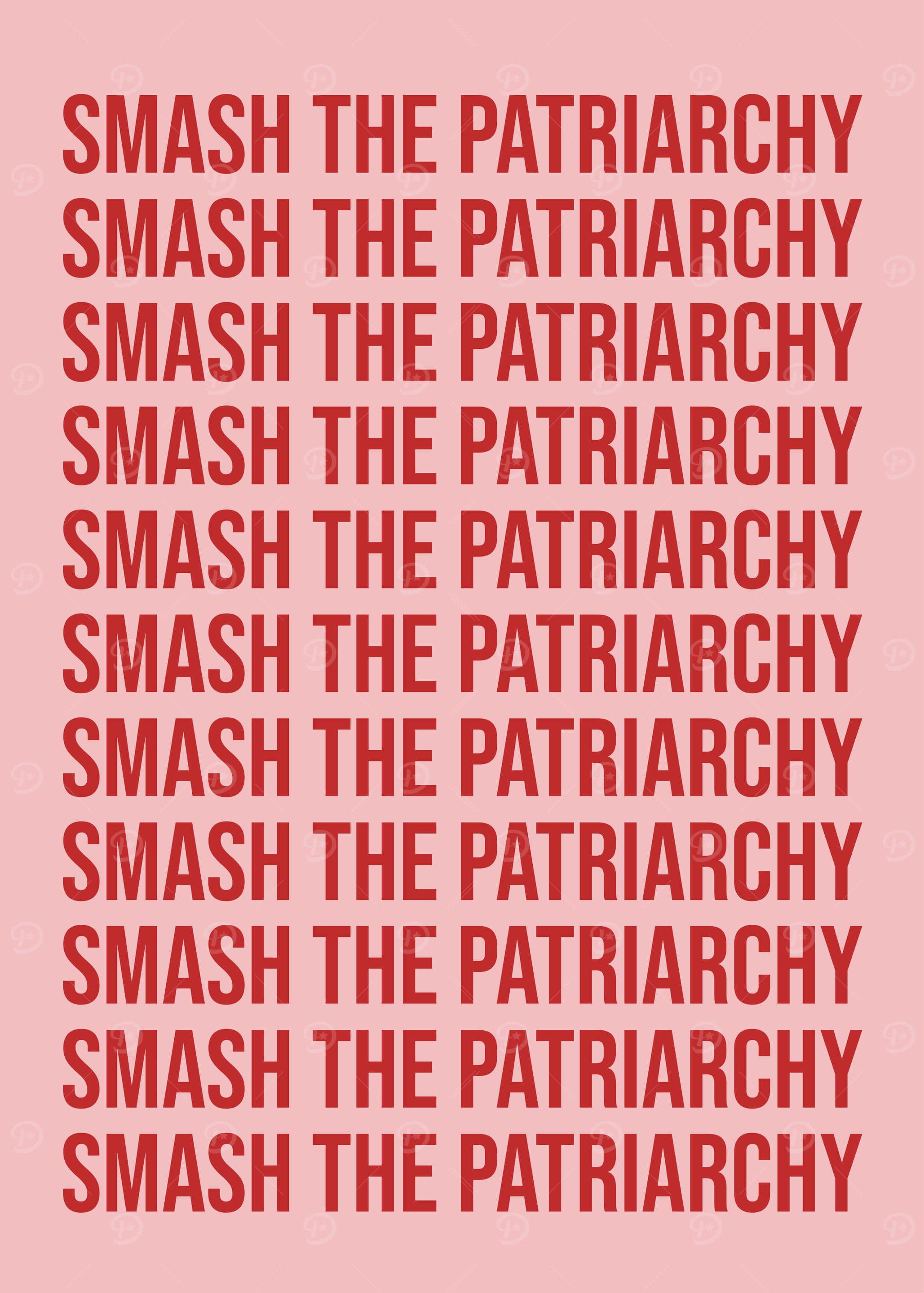 Smash the Patriarchy Poster