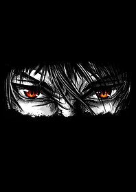 Fiery Eyes in Darkness