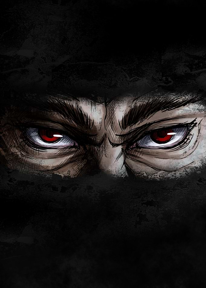 Angry Red Eyes