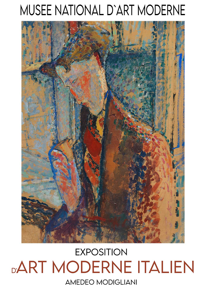 Amedeo Modigliani Portrait Painting