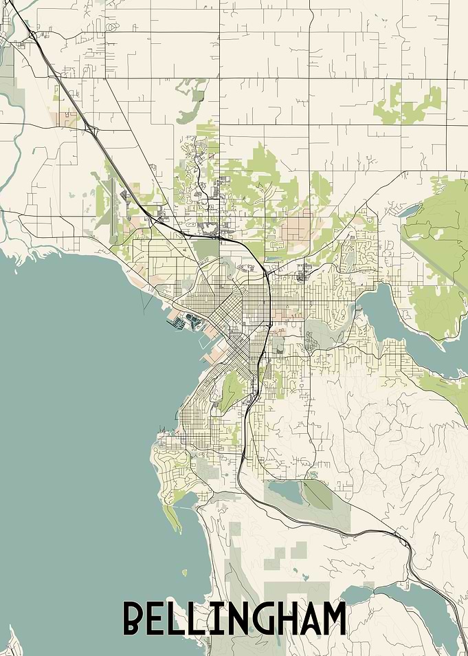 Bellingham City Map