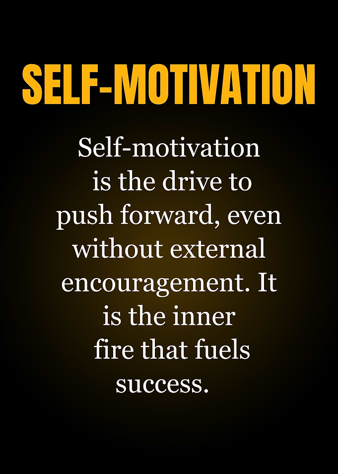 Self-Motivation Definition