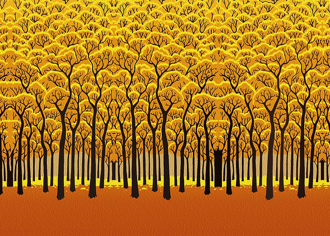 Autumn Forest Illustration