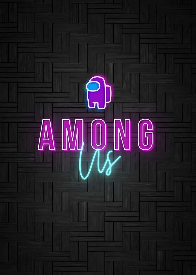 Among Us Neon Sign