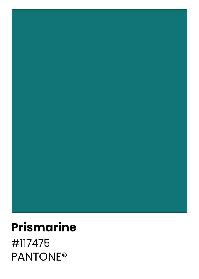 Pantone Color: Prismarine