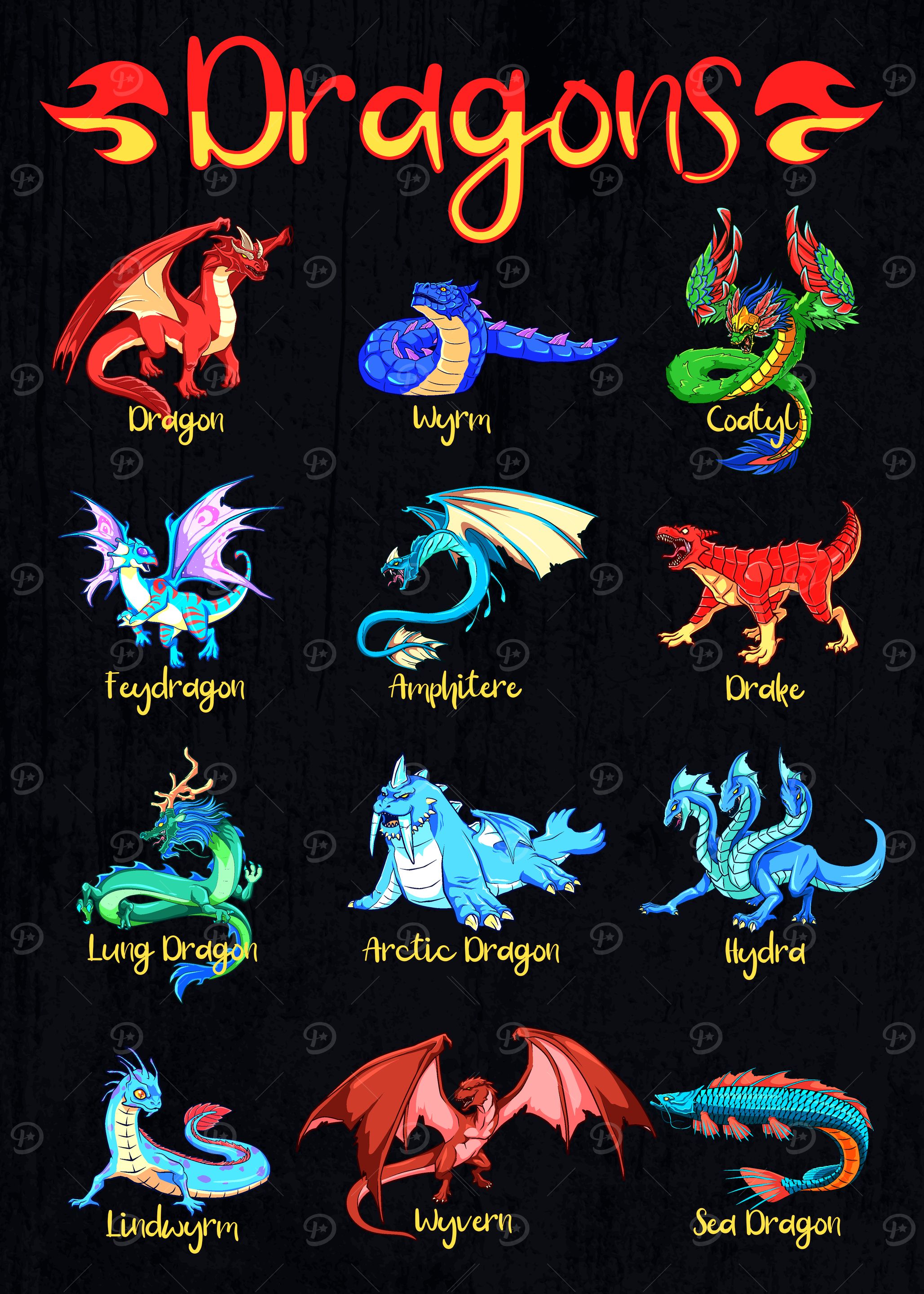 Dragon Types Chart