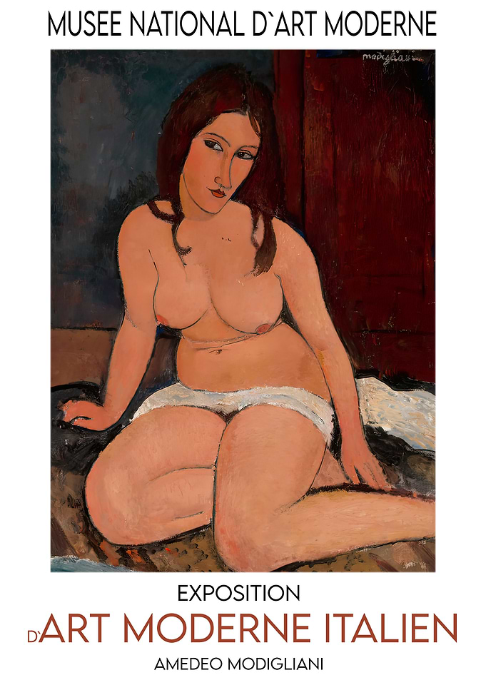 Amedeo Modigliani Nude Painting