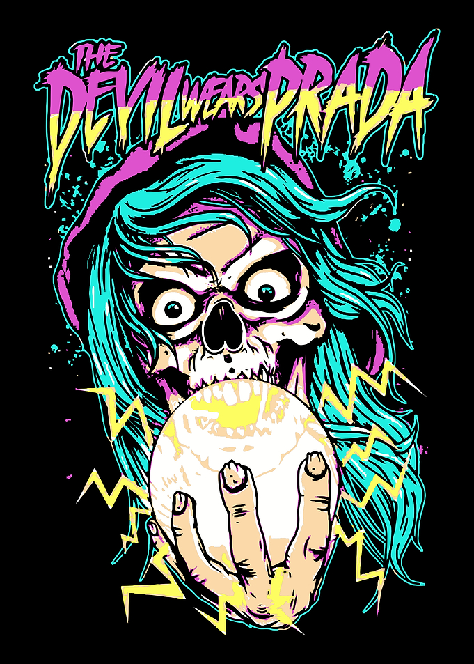 The Devil Wears Prada Skull
