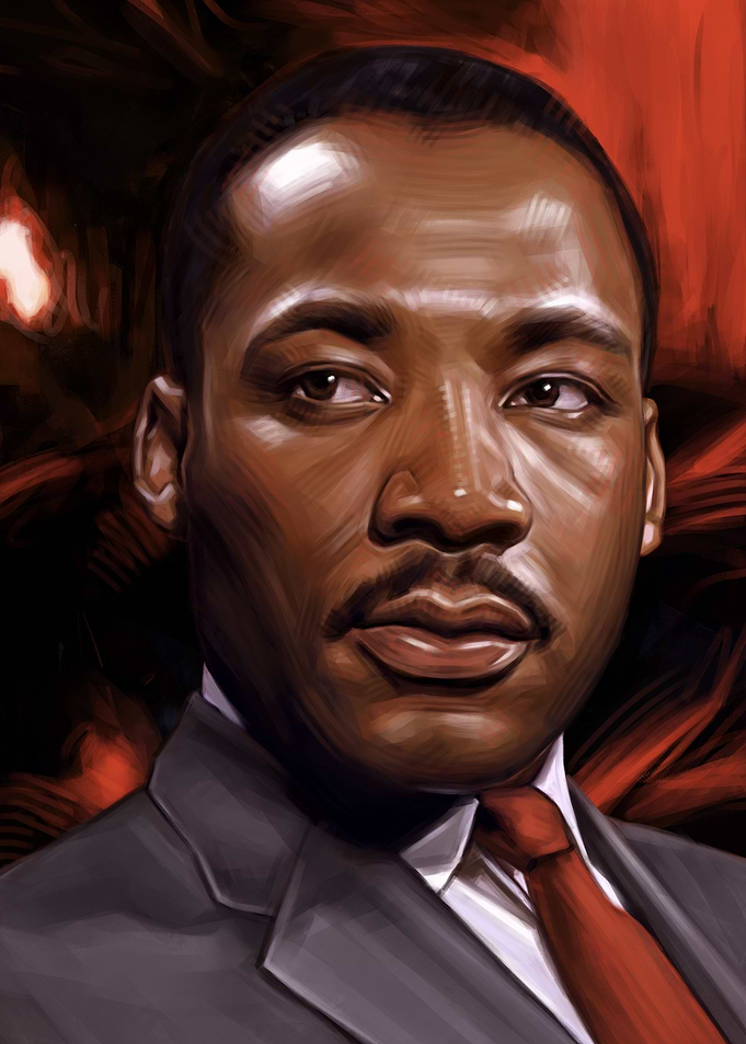 Martin Luther King Jr. Portrait