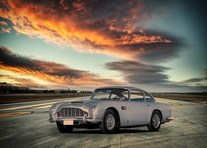 The DB5 at Sunset