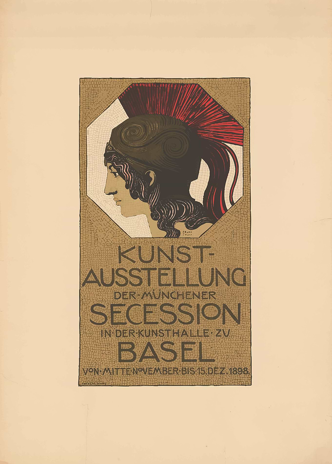 Secession Art Exhibition Poster Franz von Stuck