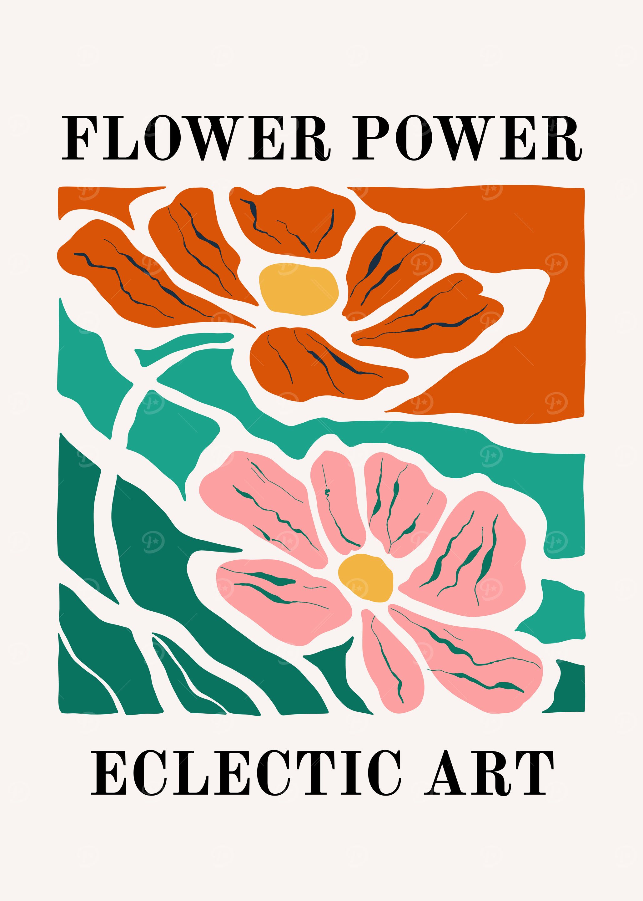 Flower Power Art Print