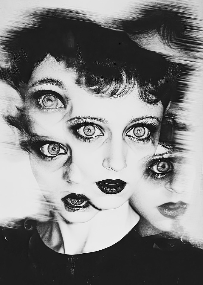 Surreal Woman Portrait