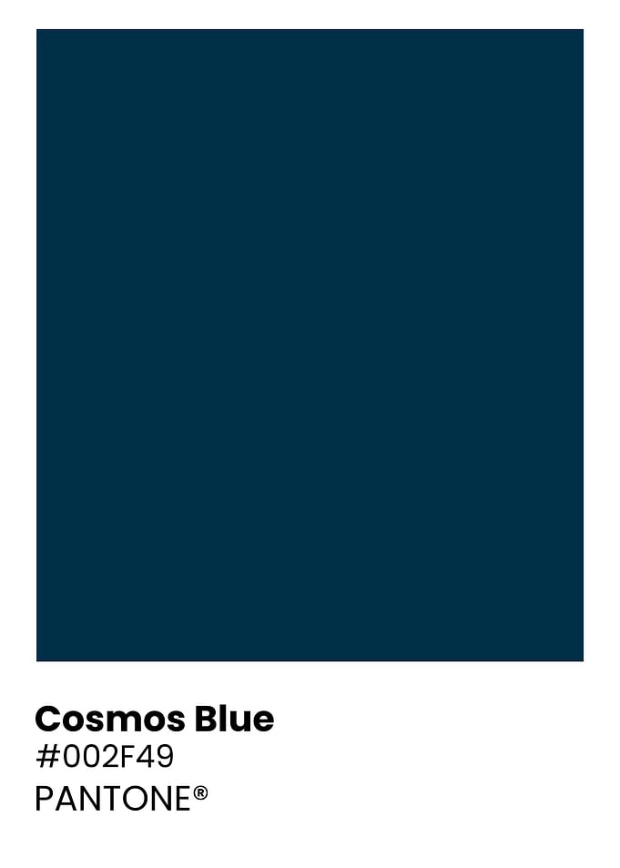 Pantone Cosmos Blue Color