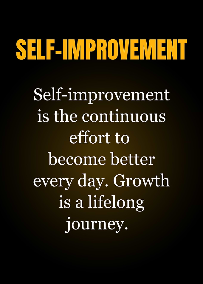 Self-Improvement Definition