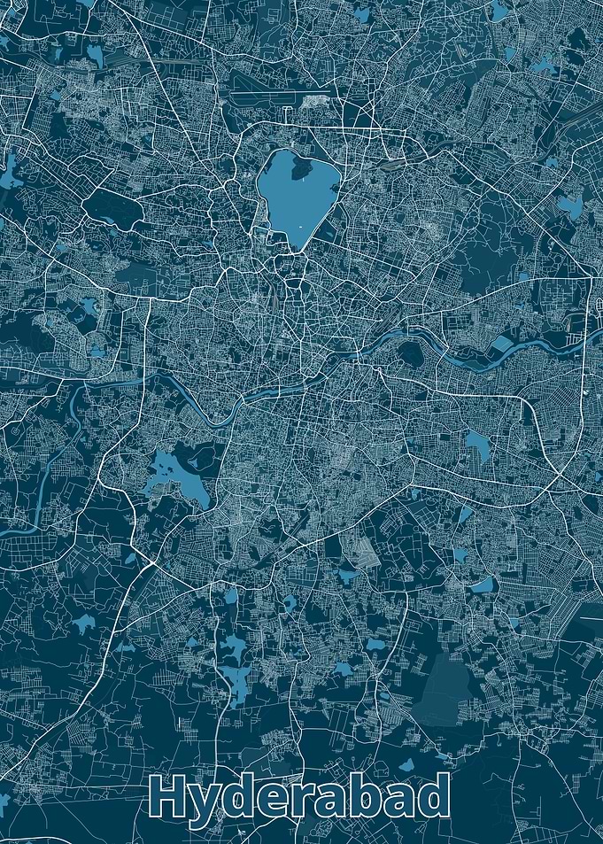 Hyderabad City Map