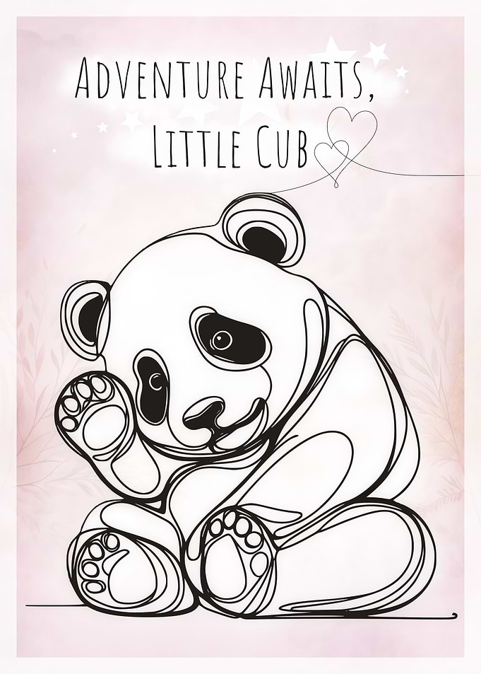 Panda Cub Adventure Awaits