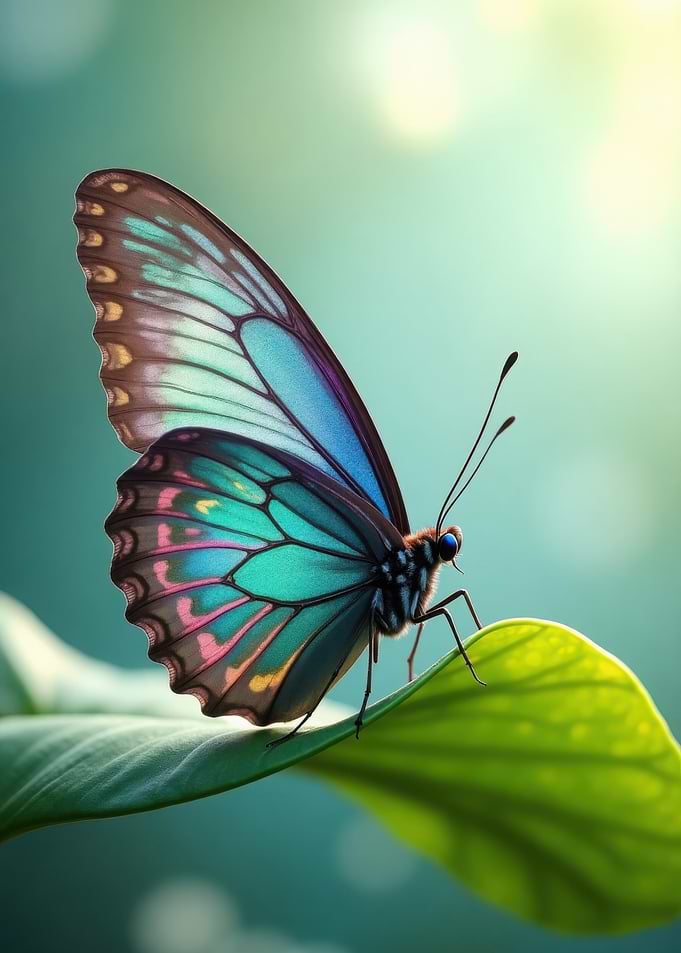 Blue Morpho Butterfly
