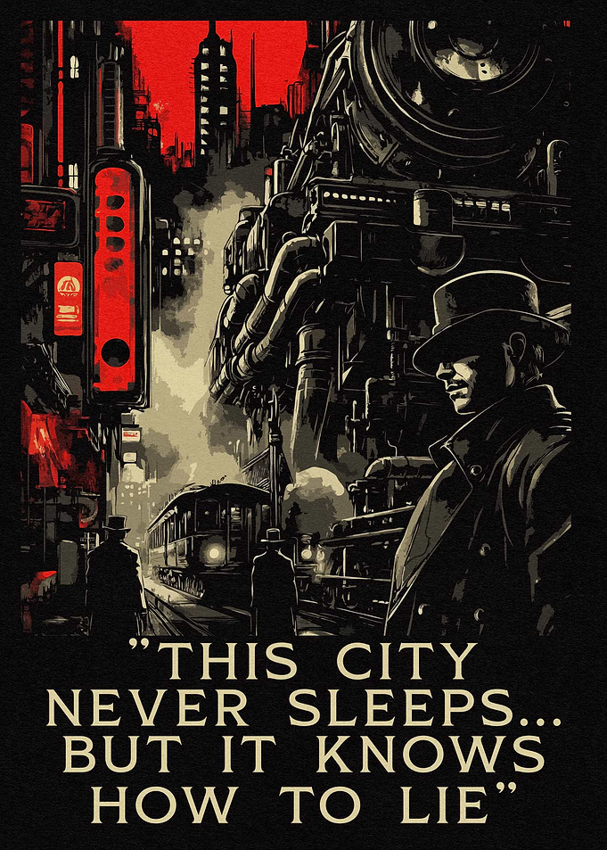 Steampunk Cityscape