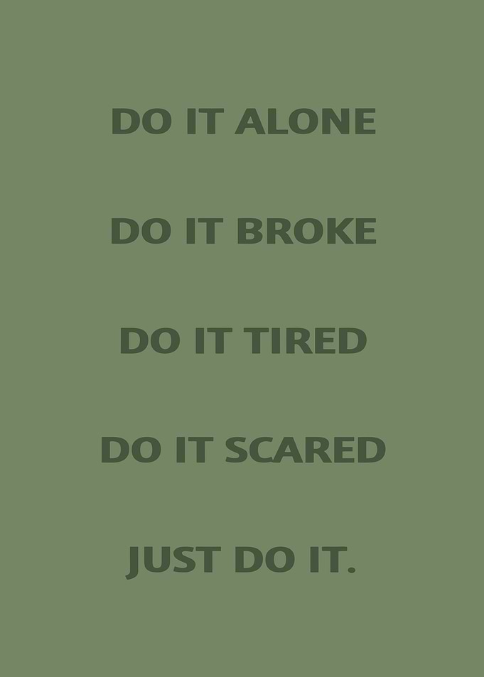 Motivational Quote Poster