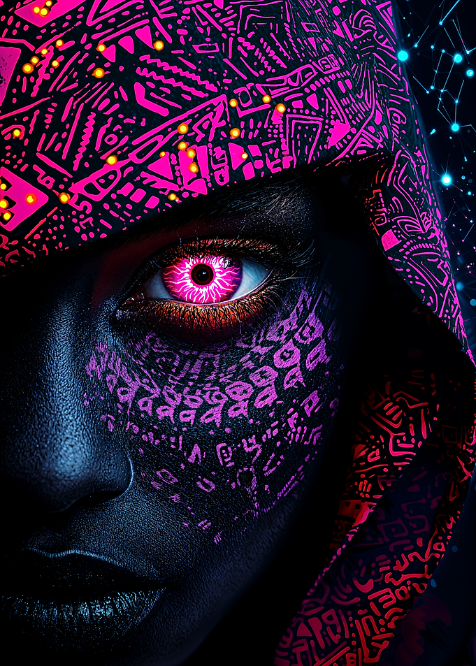 Cyberpunk Eye Art