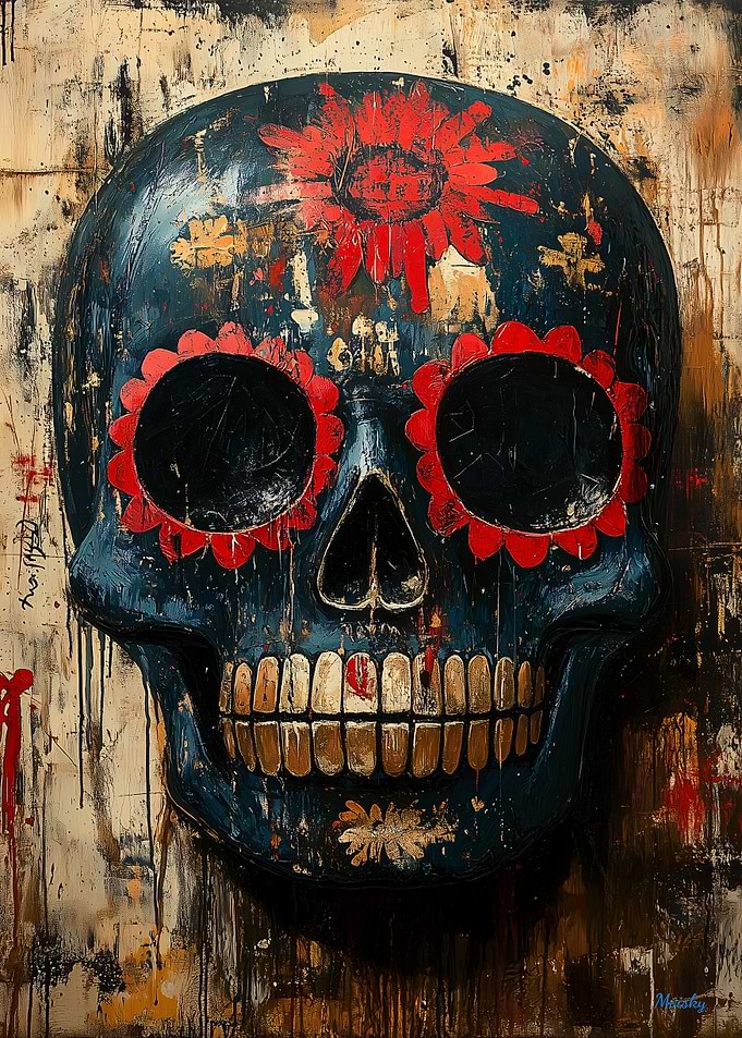 Day of the Dead Skull Mask – Mexican Cultural Symbol