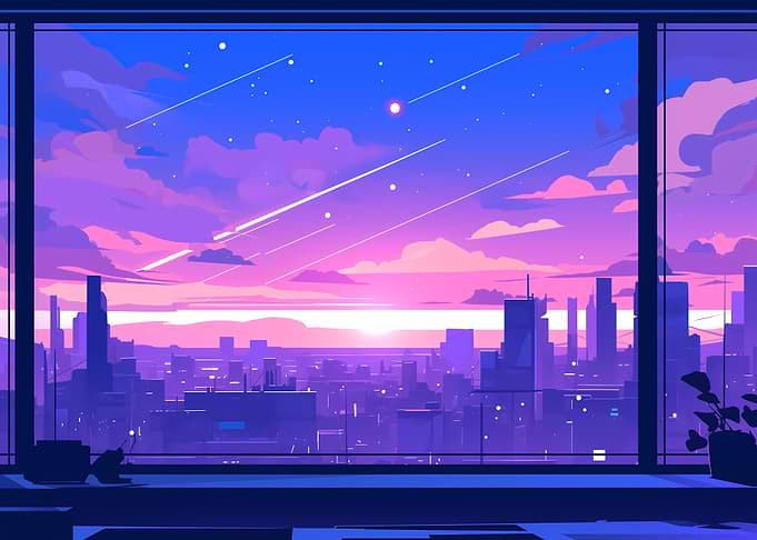 Cityscape Sunset