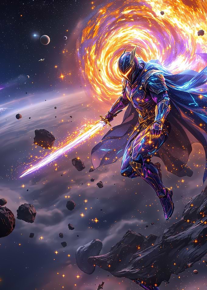 Galactic Space Knight Warrior