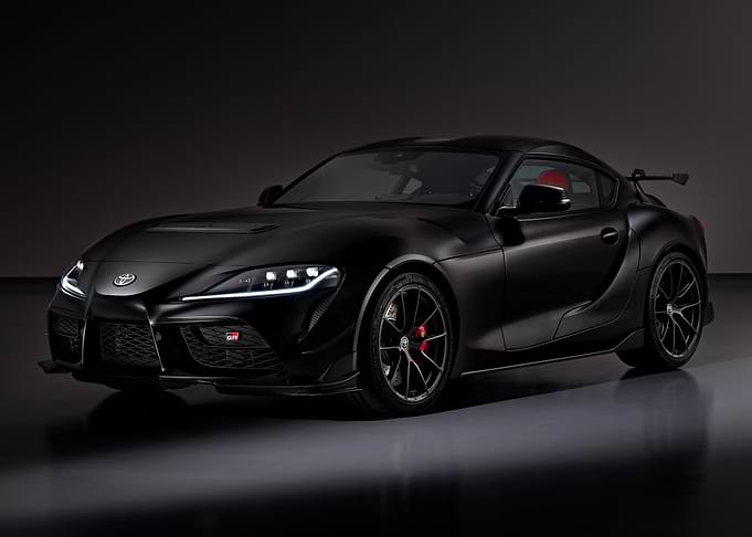 Black Toyota Supra