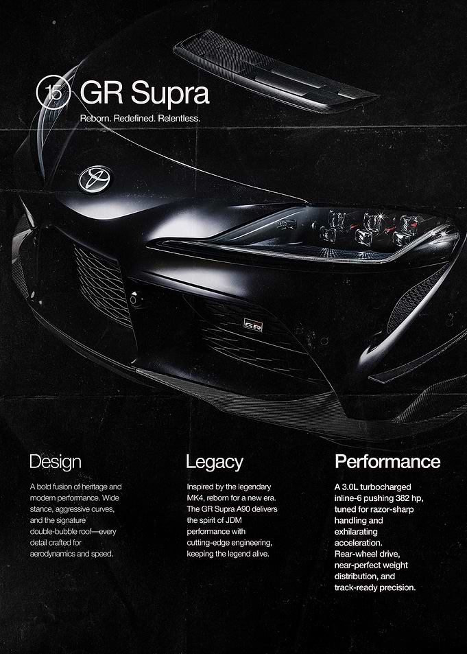 GR Supra A90 - Black