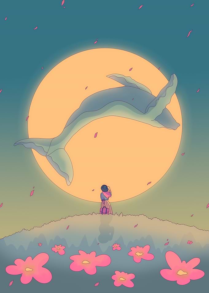 The sun whale