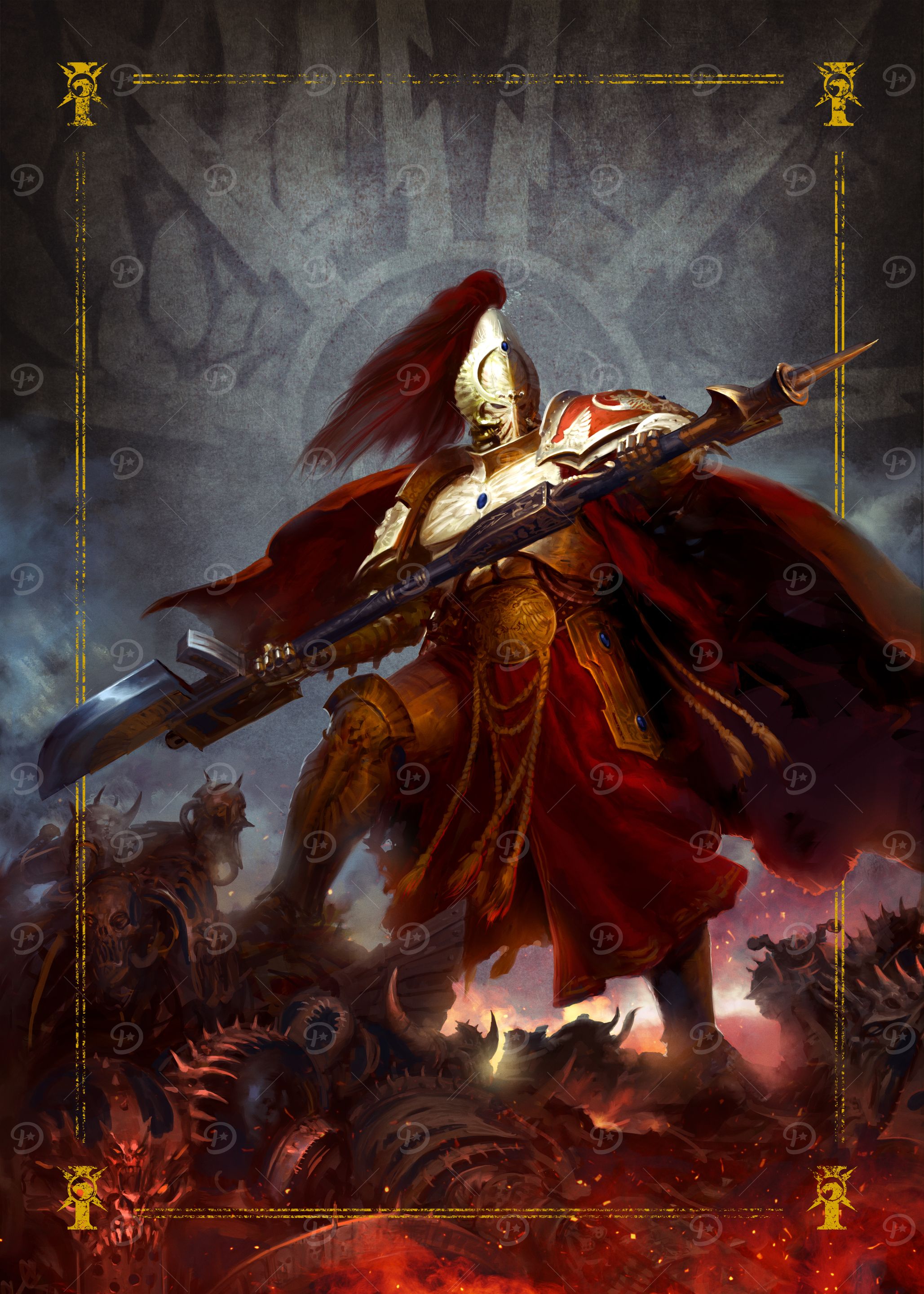 Emperor of mankind Posters Online - Shop Unique Metal Prints