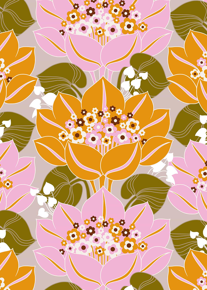 Floral statement Waterlilies