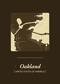 Oakland City Map