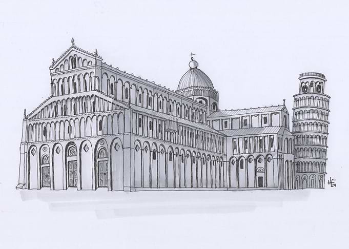 Pisa Cathedral & Leaning Tower
