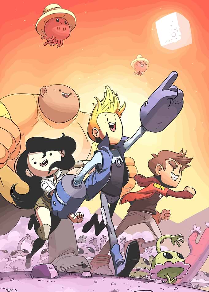 Space Explorers Comic Cover