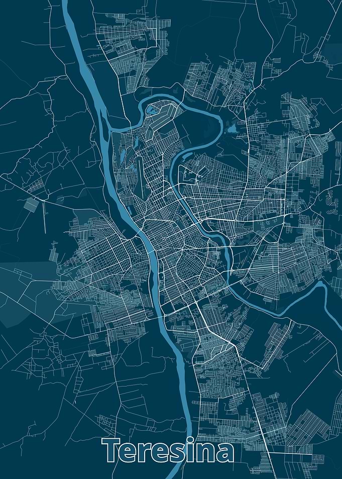 Teresina City Map