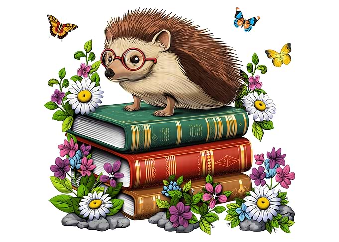 Cottagecore Hedgehog