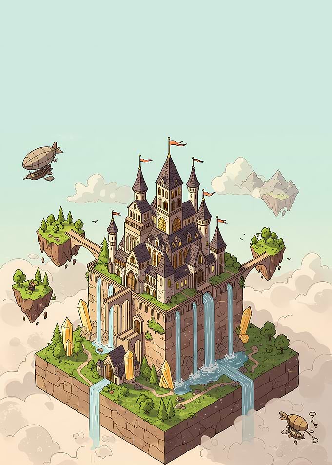 'Skybound Kingdom: The Celestial Citadel'