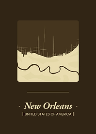 New Orleans City Map