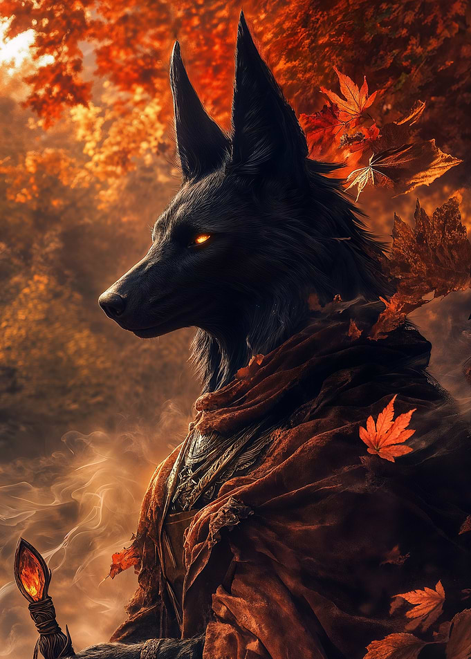 Anubis in Autumn