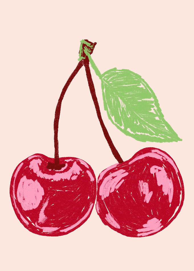 Cherries Illustration