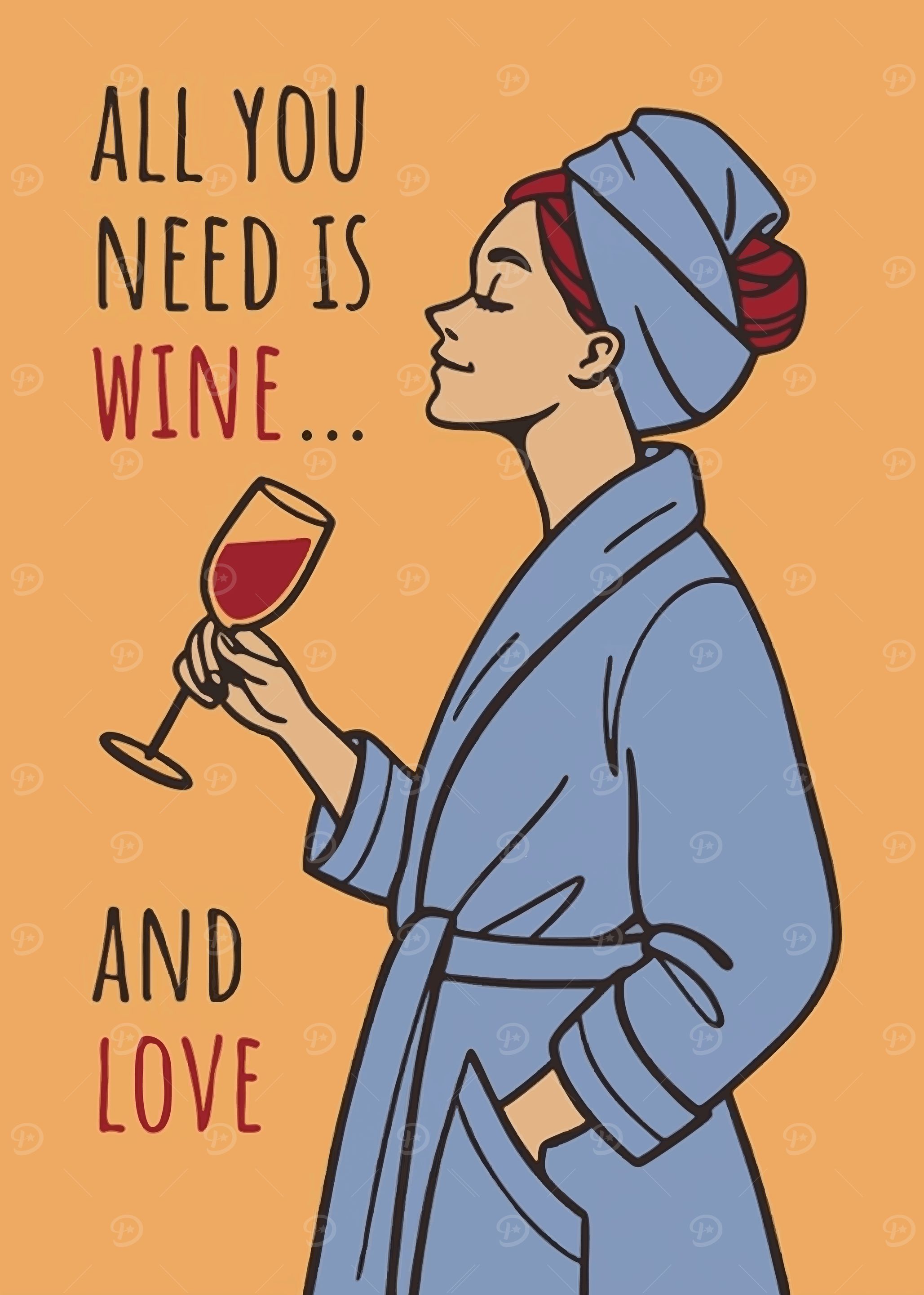 Wine & Love Quote