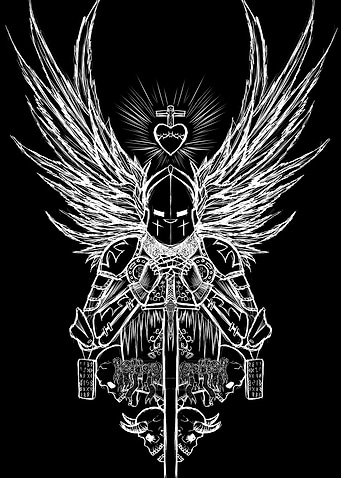 Angel Knight with Sword