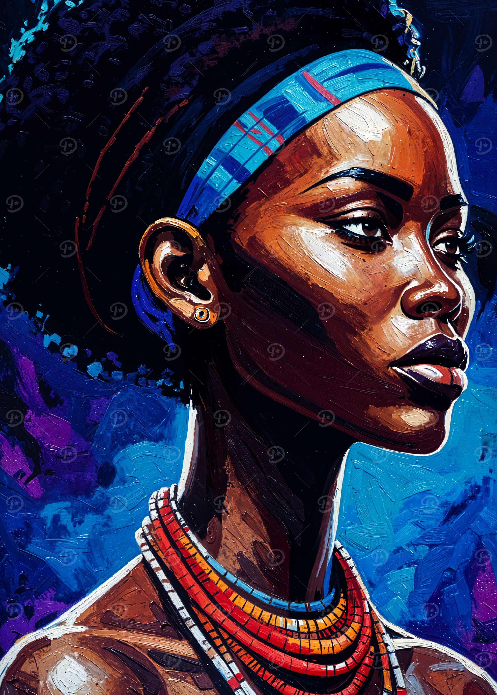 African Woman Portrait