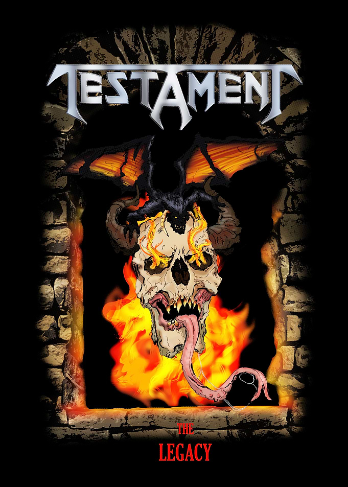 Testament The Legacy Album Cover