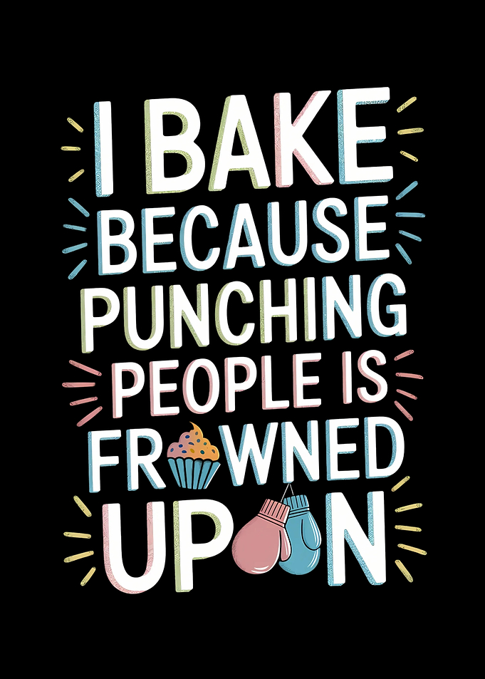 I Bake People Happy Baking